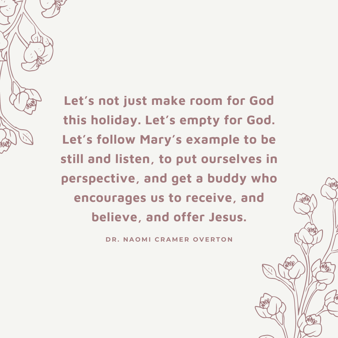 Making Room: 3 Practices to Receive and Offer Jesus This Holiday