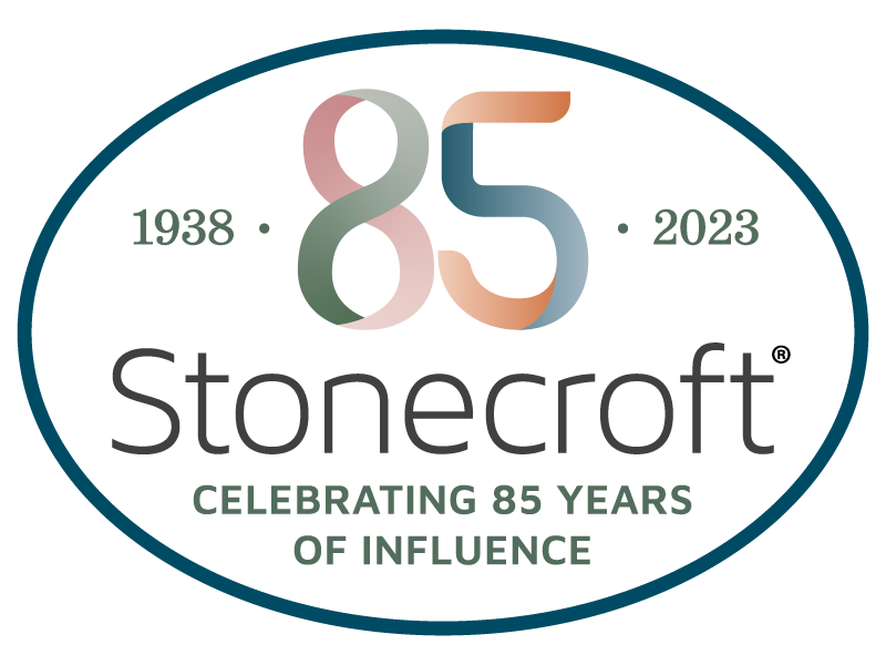 Stonecroft's 85th anniversary logo